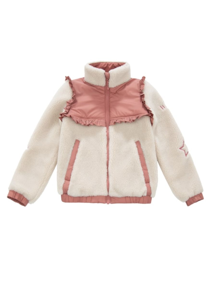 Bilde av WoolLand Stryn Fleece Jacket Girl Burned Rose